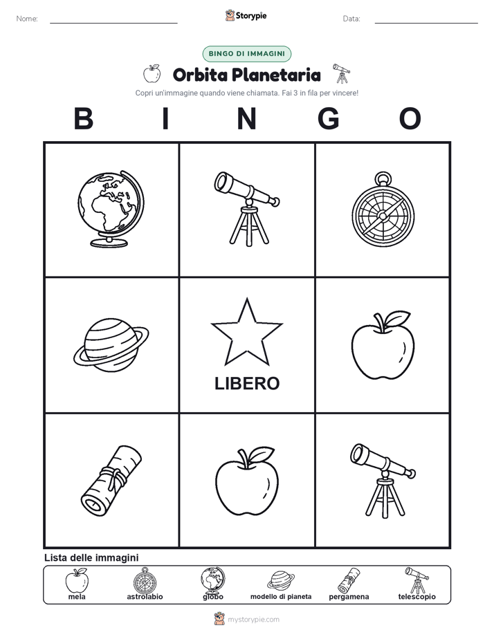 Bingo delle Immagini