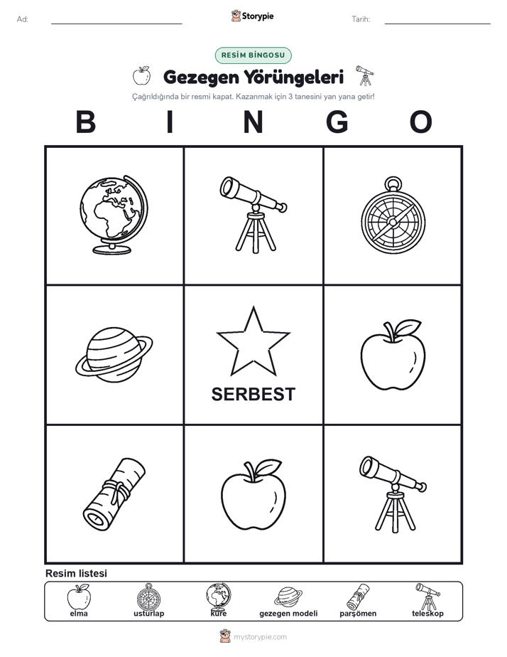 Resim Bingo