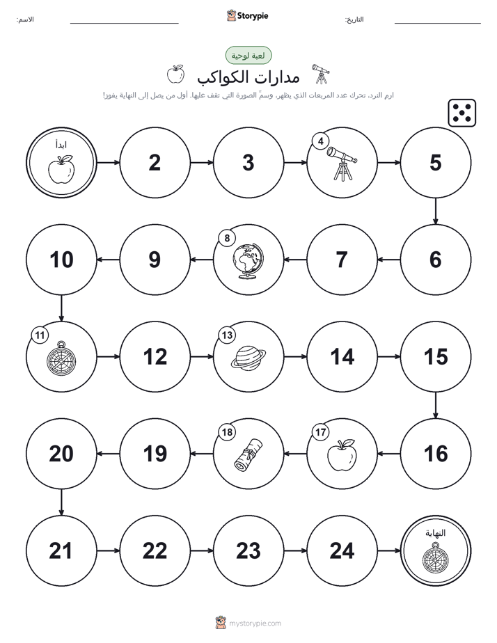لعبة لف و تحرك