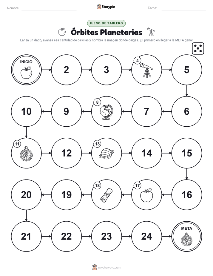 Juego de Rueda y Avanza