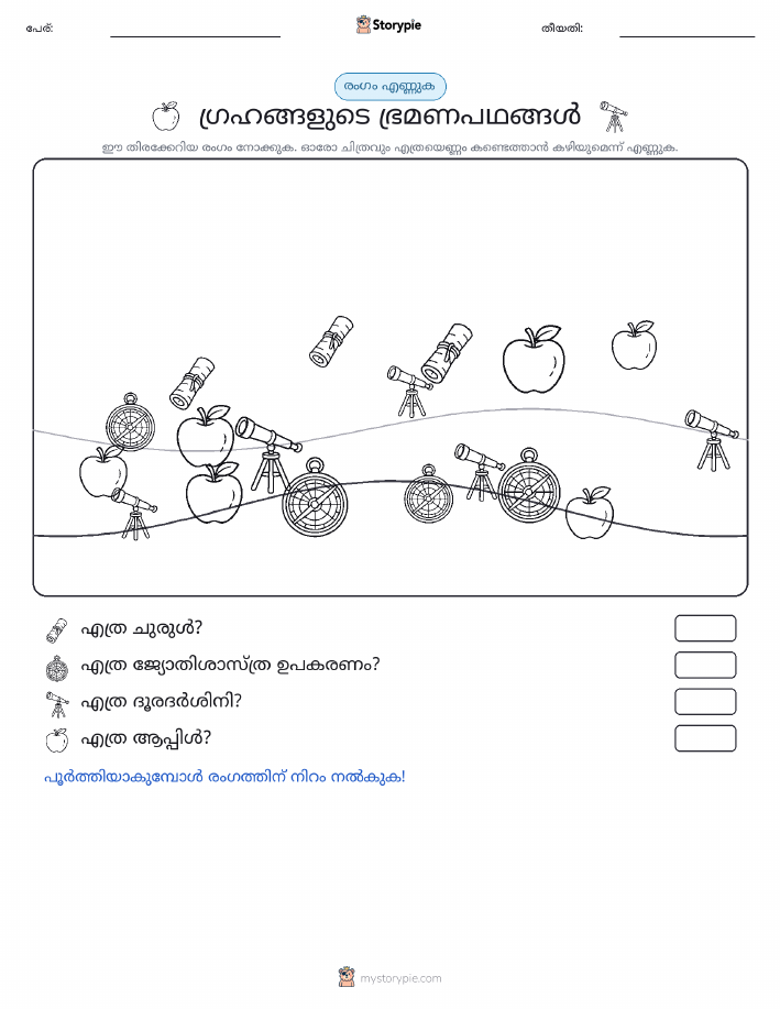 എണ്ണുന്ന ദൃശ്യങ്ങൾ