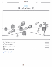 معاينة ورقة العمل القابلة للطباعة الغيتار الكهربائي