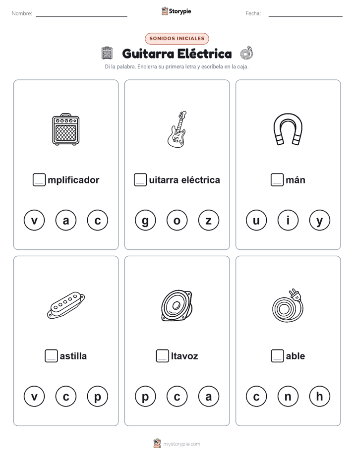 Sonidos Iniciales
