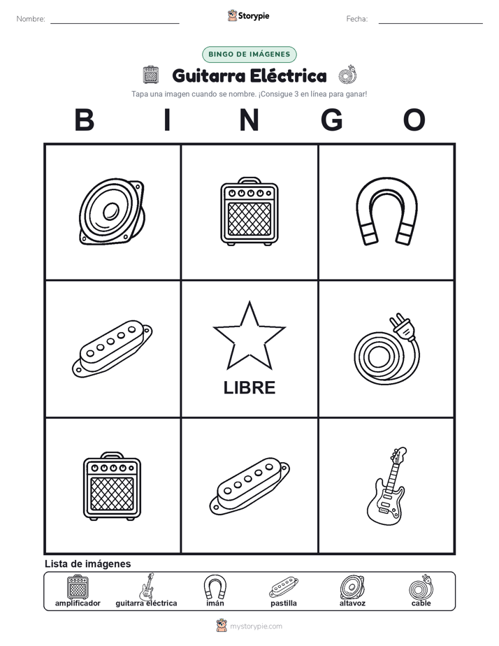 Bingo de Imágenes