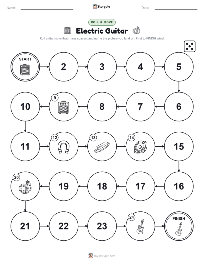 Roll & Move Game