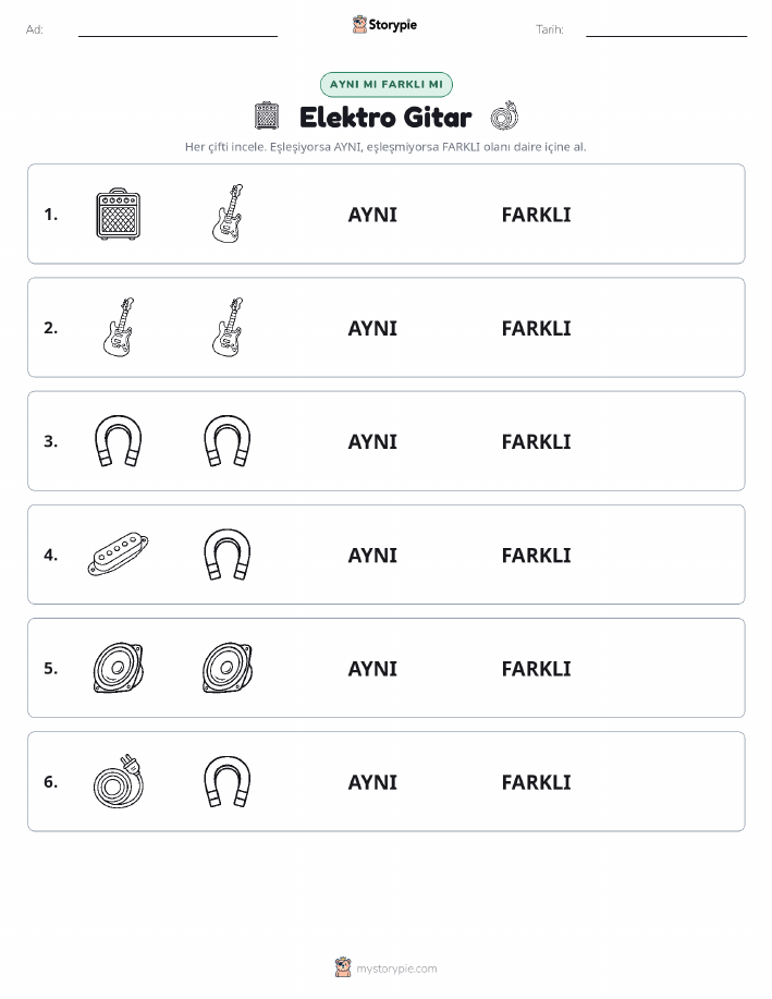 Aynı mı Farklı mı