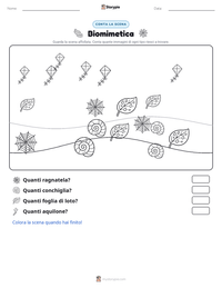 Anteprima della scheda stampabile di Biomimetica