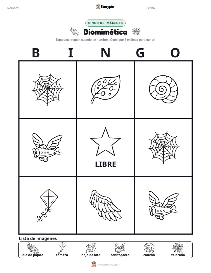 Bingo de Imágenes