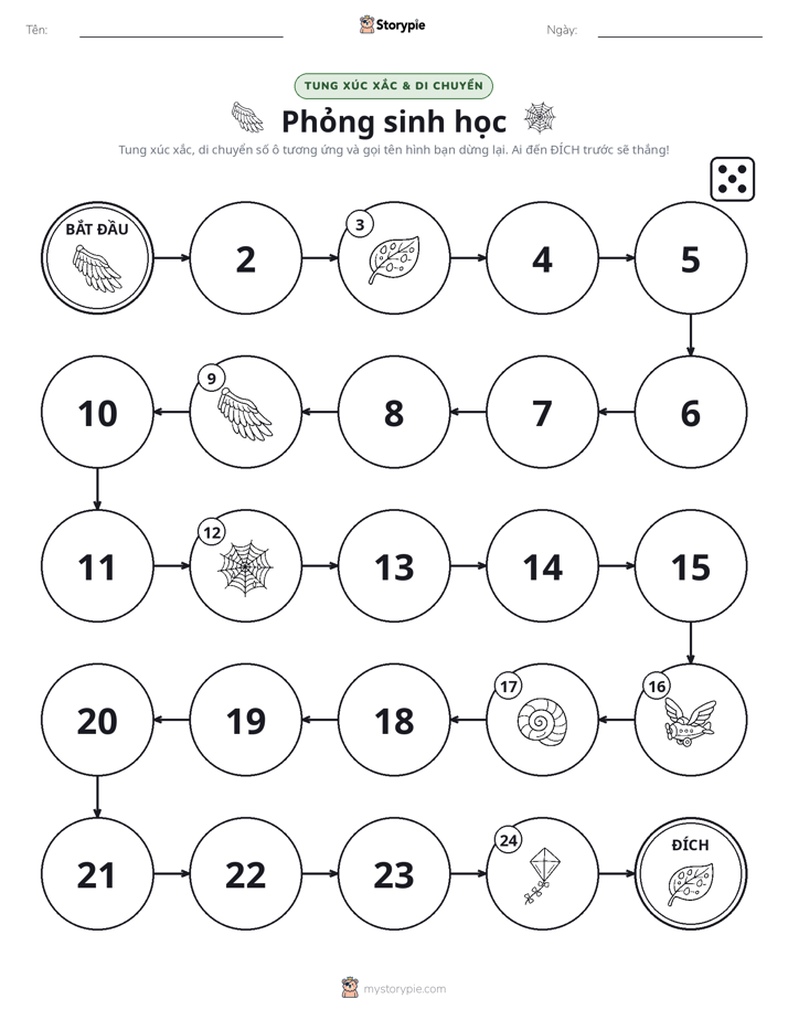 Trò Chơi Cuộn & Di Chuyển