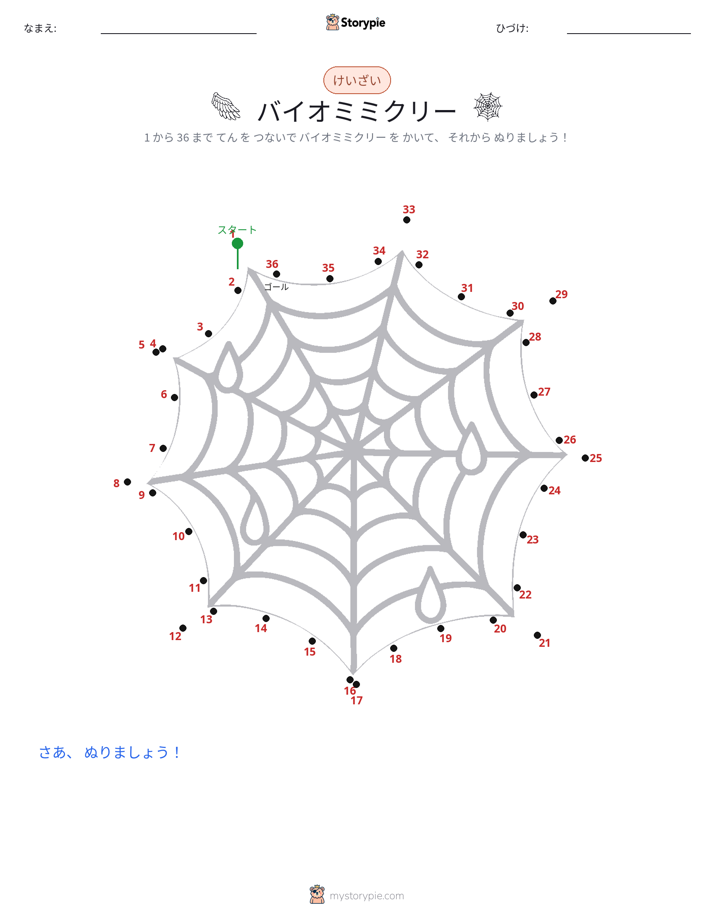 点つなぎ