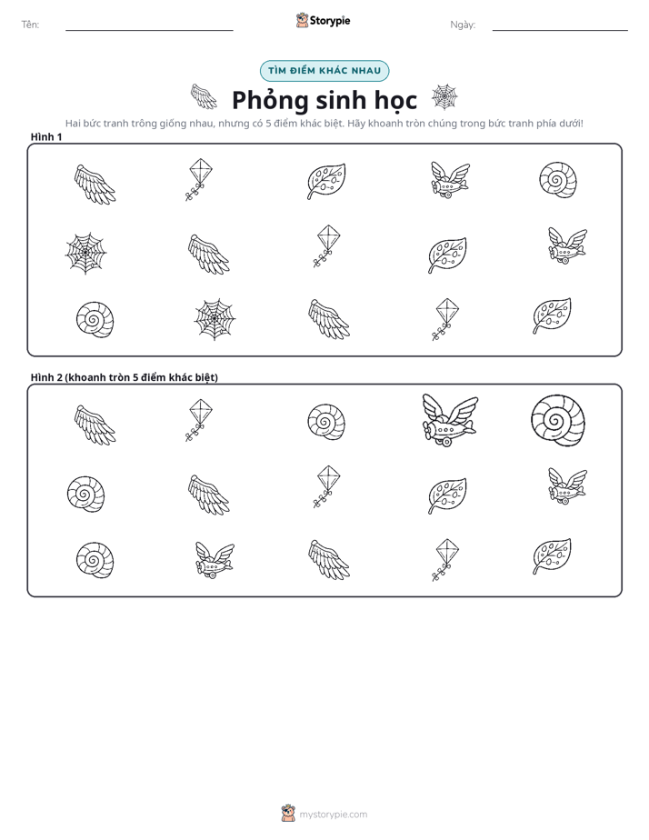 Tìm Sự Khác Biệt