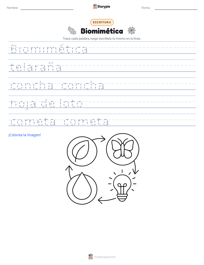 Práctica de Escritura