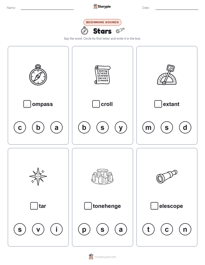 Beginning Sounds