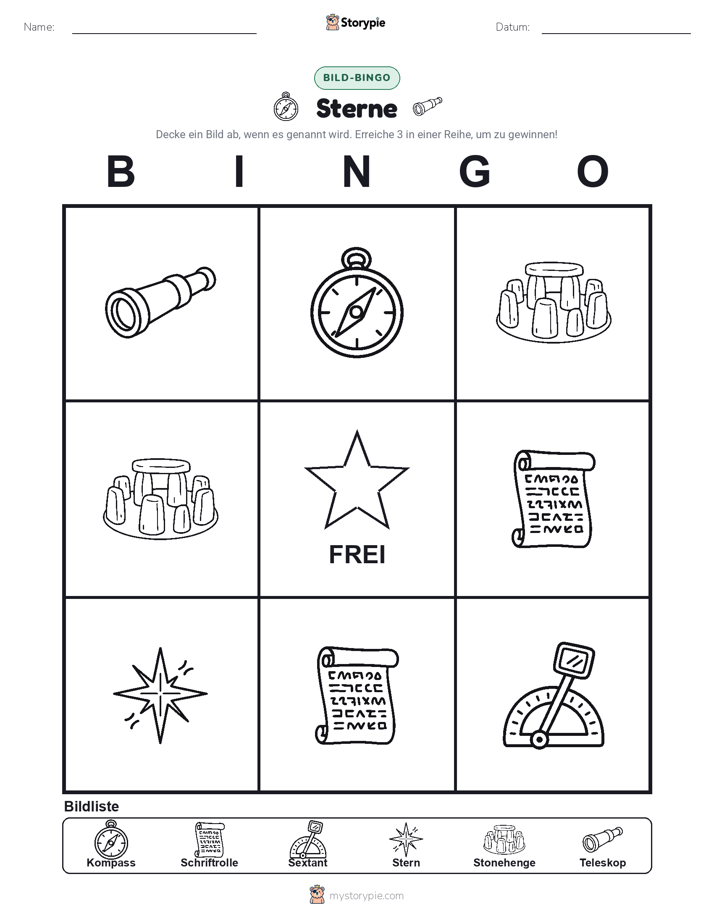 Bild-Bingo