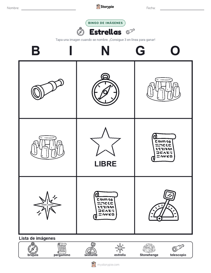 Bingo de Imágenes