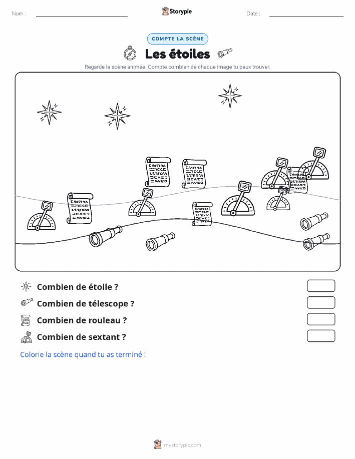 Scène de Comptage