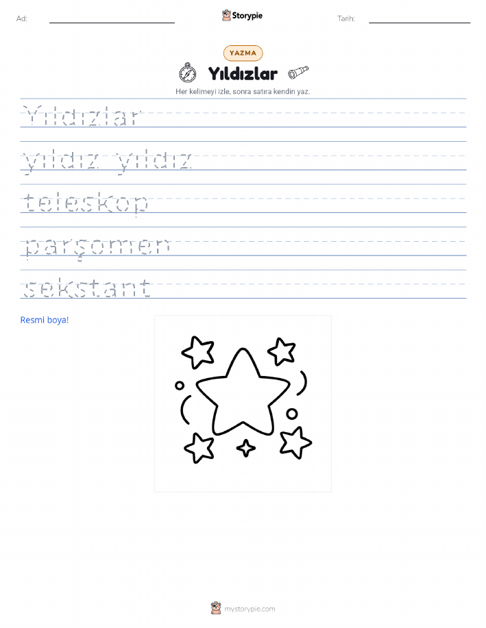 Yazma Pratiği