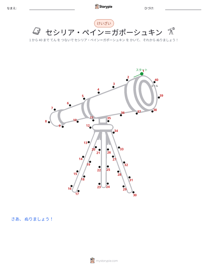 点つなぎ