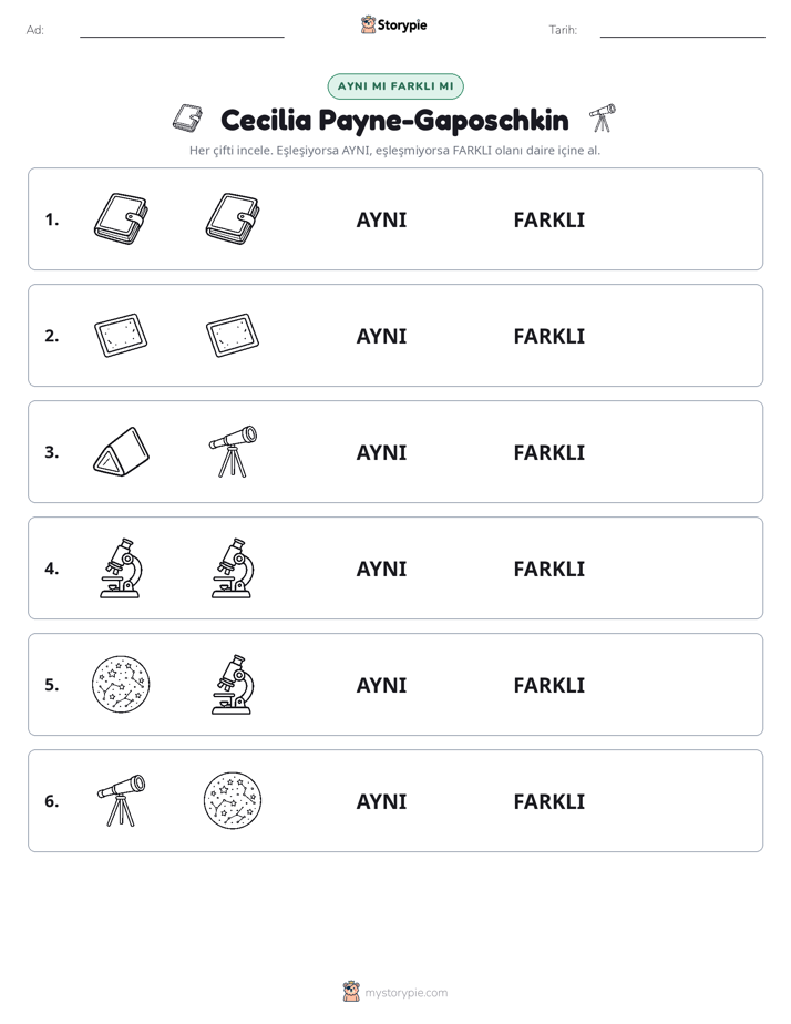 Aynı mı Farklı mı