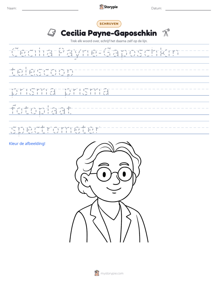 Schrijf Oefening