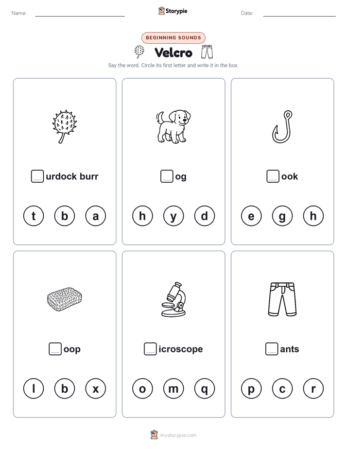 Beginning Sounds