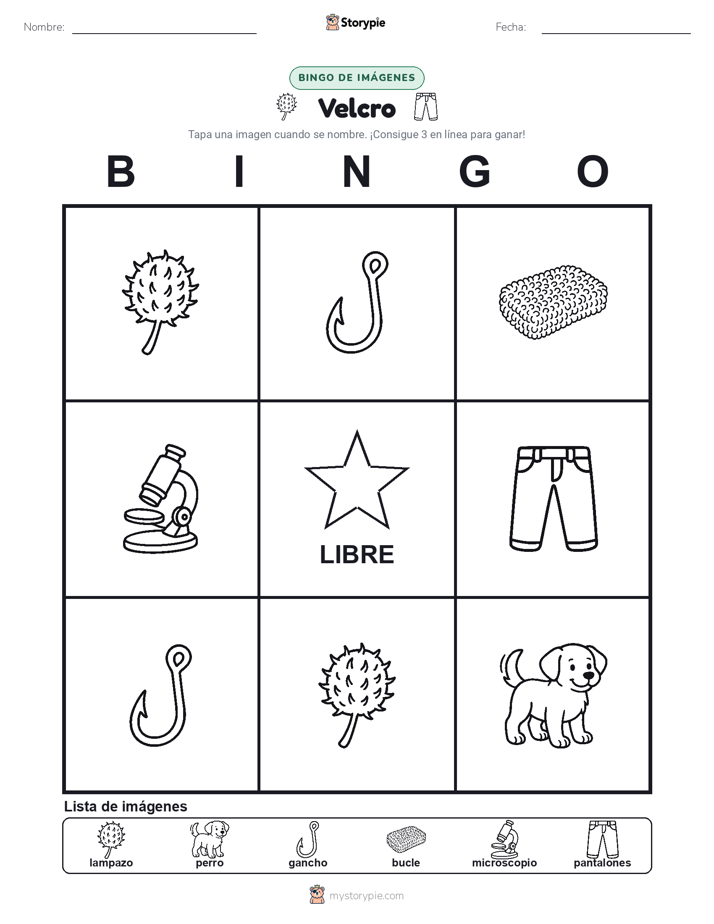 Bingo de Imágenes