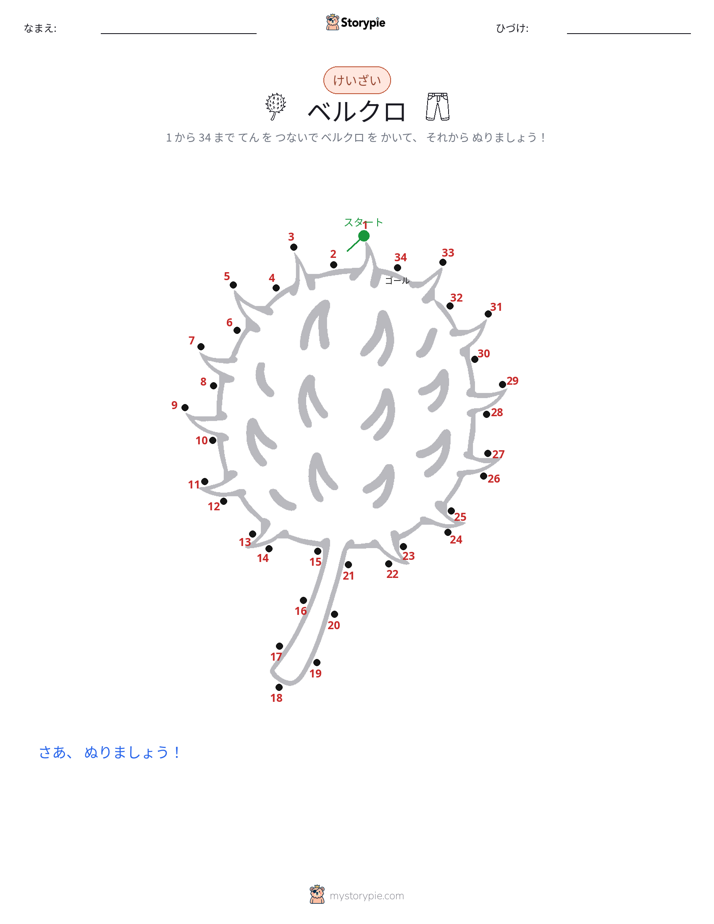 点つなぎ