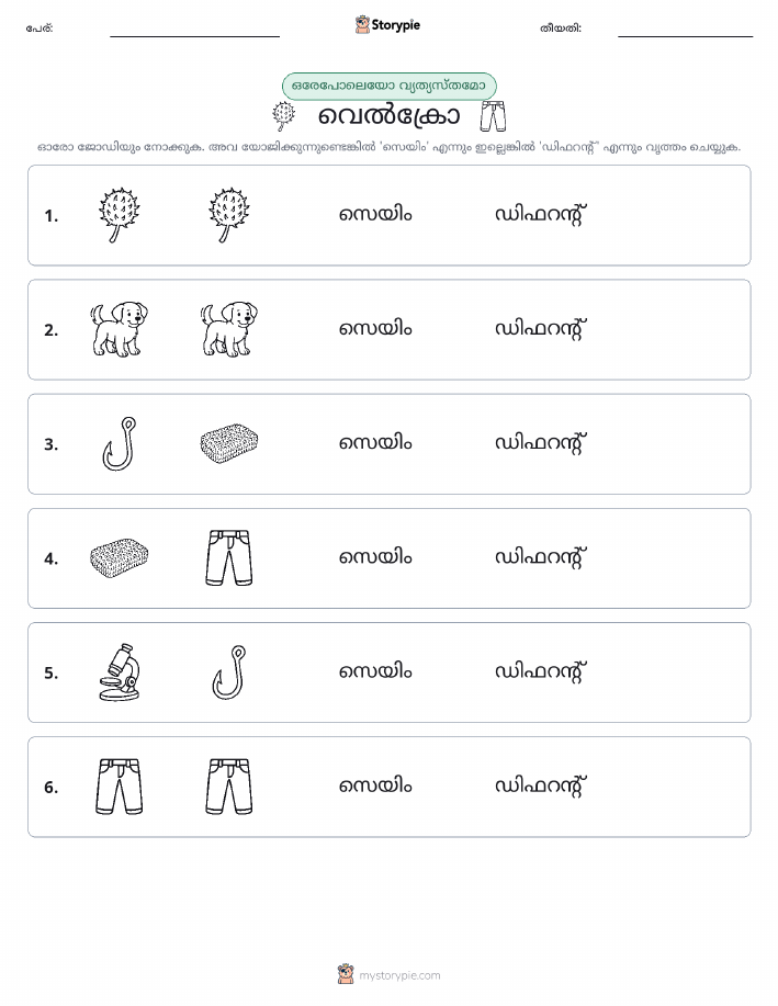 ഒന്നോ വ്യത്യാസമോ