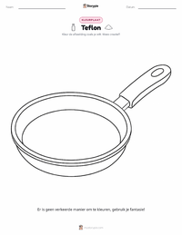Teflon afdrukbare werkblad voorbeeld