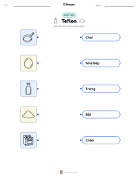 Tài liệu in sẵn Teflon cho trẻ em