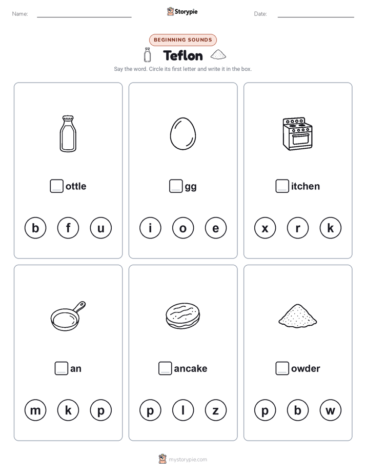 Beginning Sounds