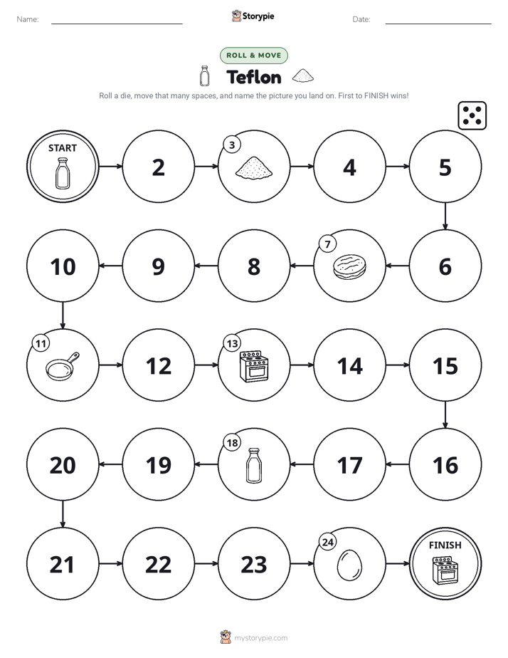 Roll & Move Game