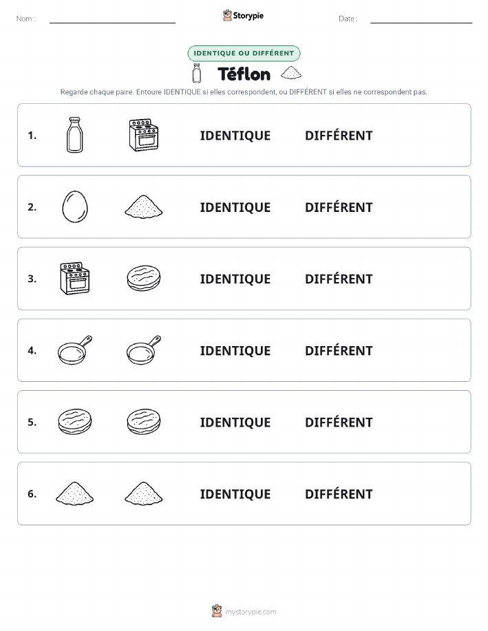 Identique ou Différent
