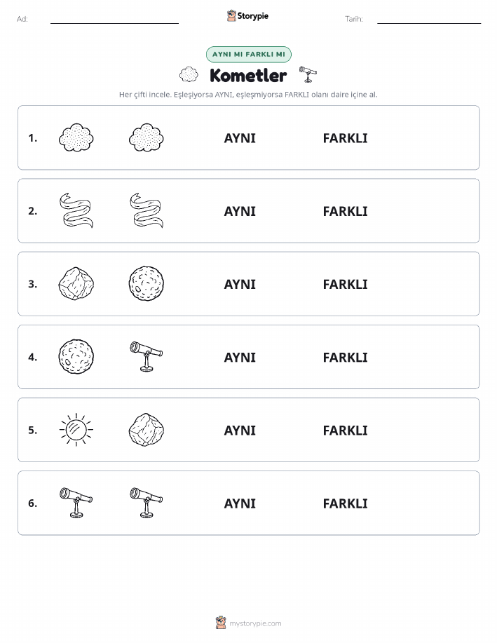 Aynı mı Farklı mı