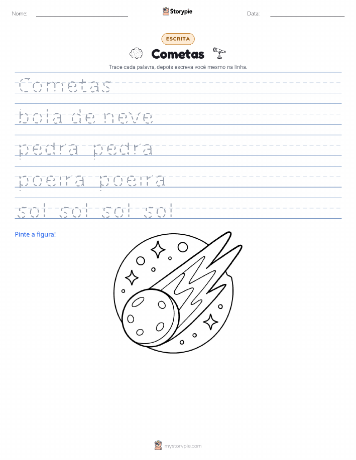 Prática de Escrita