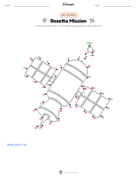 Rosetta Mission printable worksheet preview