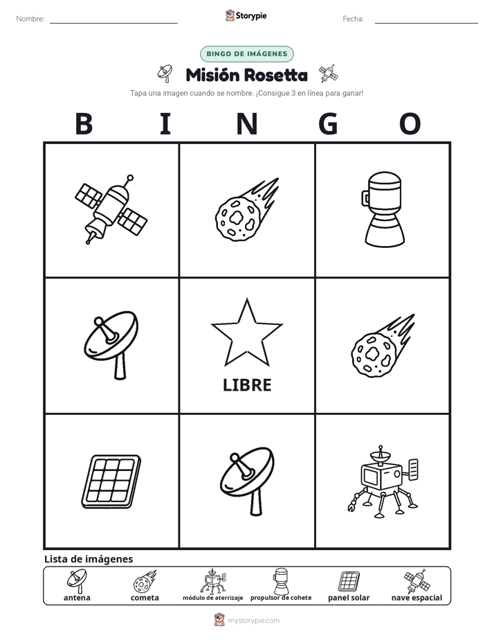 Bingo de Imágenes