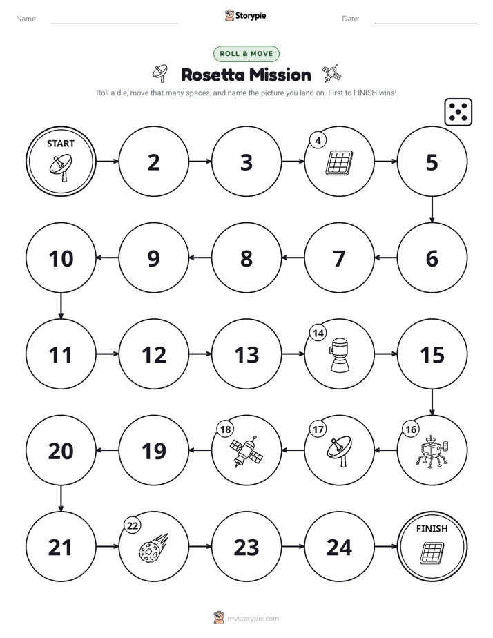 Roll & Move Game