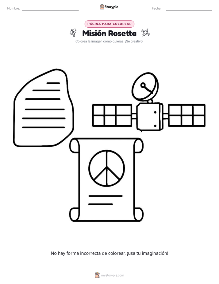Página para Colorear