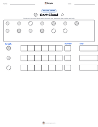Oort Cloud printable worksheet preview