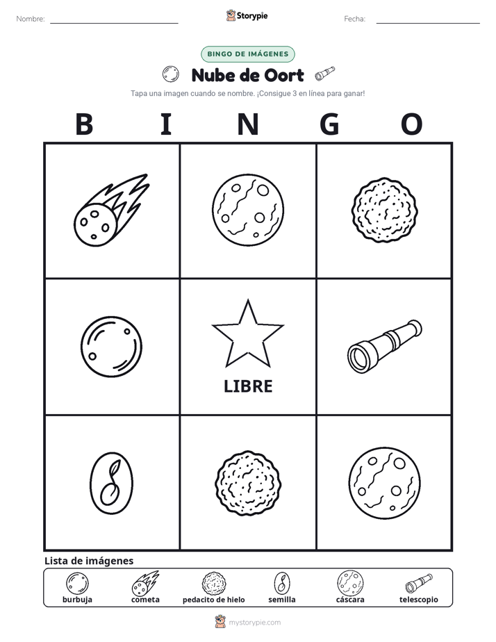 Bingo de Imágenes