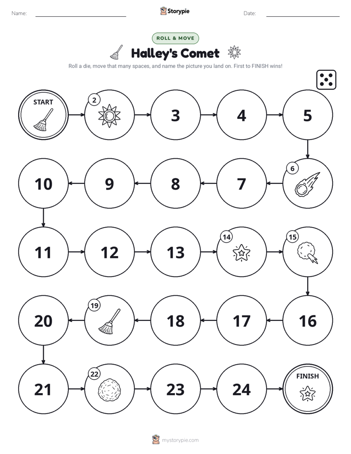 Roll & Move Game
