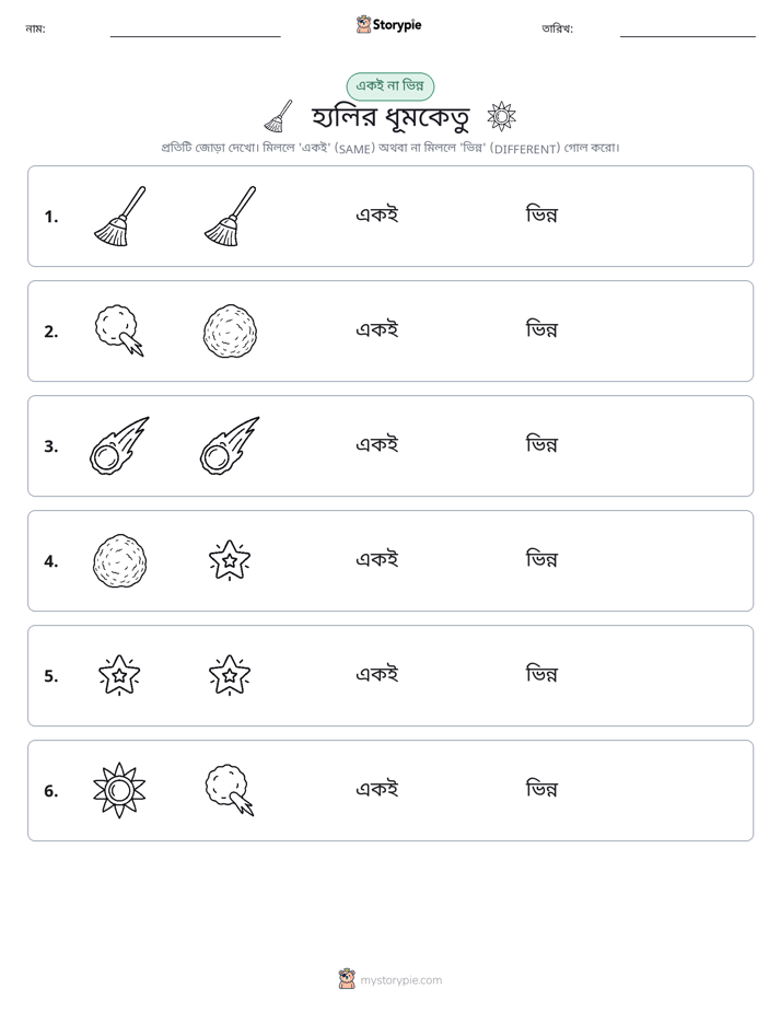 একই বা ভিন্ন