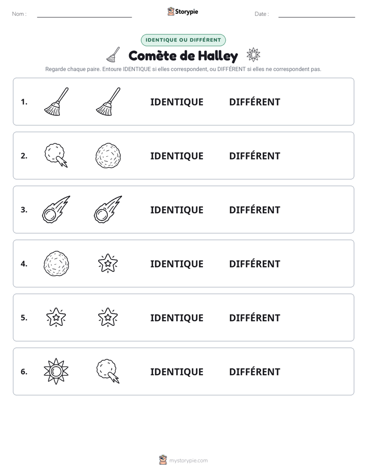 Identique ou Différent