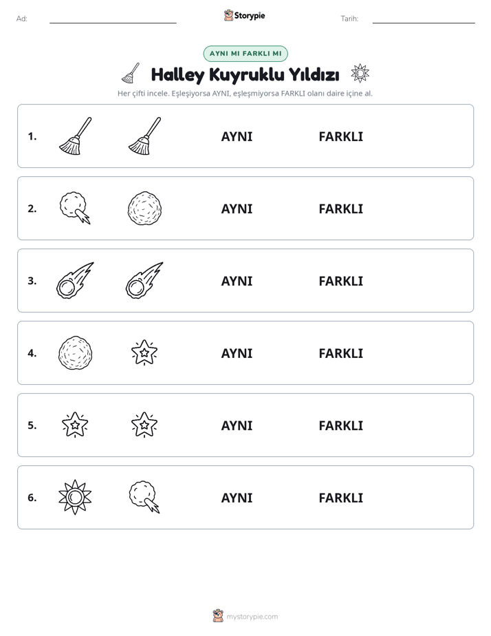 Aynı mı Farklı mı