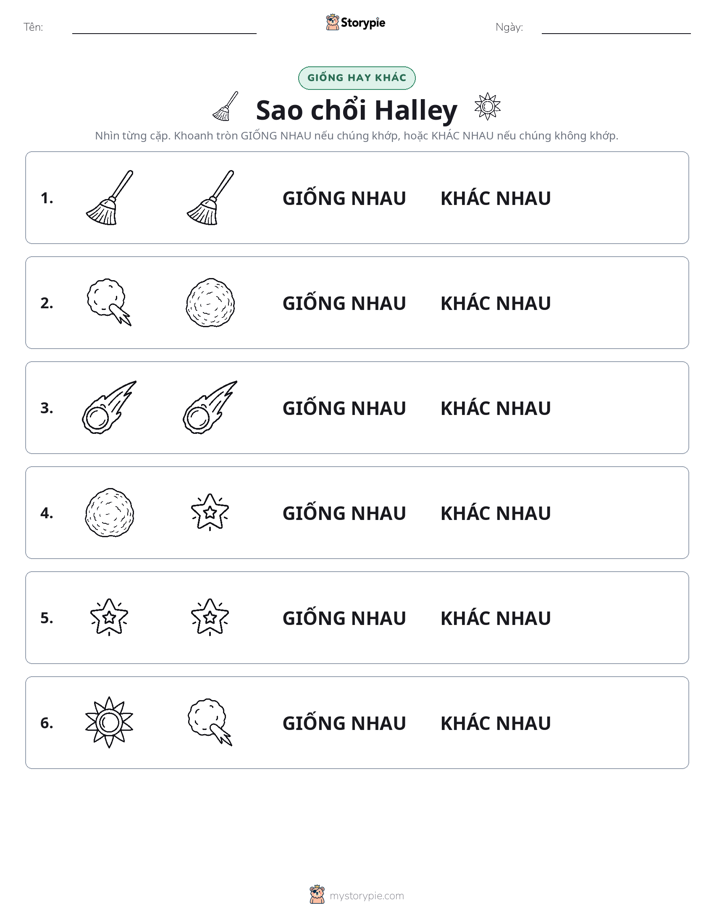 Giống Hay Khác