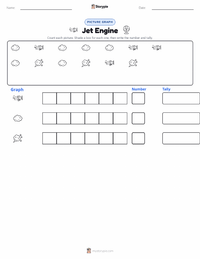 Jet Engine printable worksheet preview