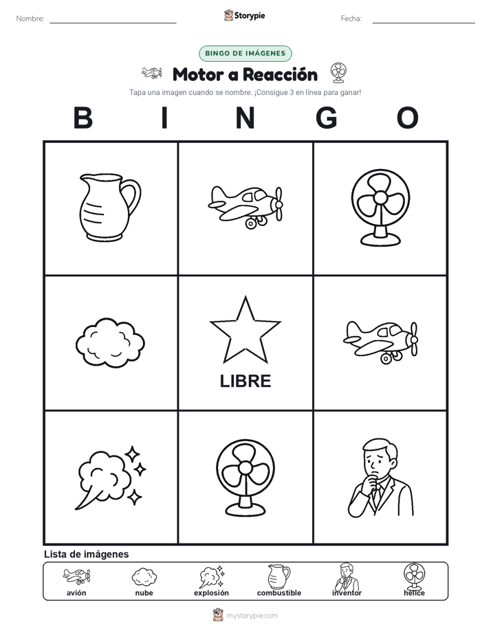 Bingo de Imágenes