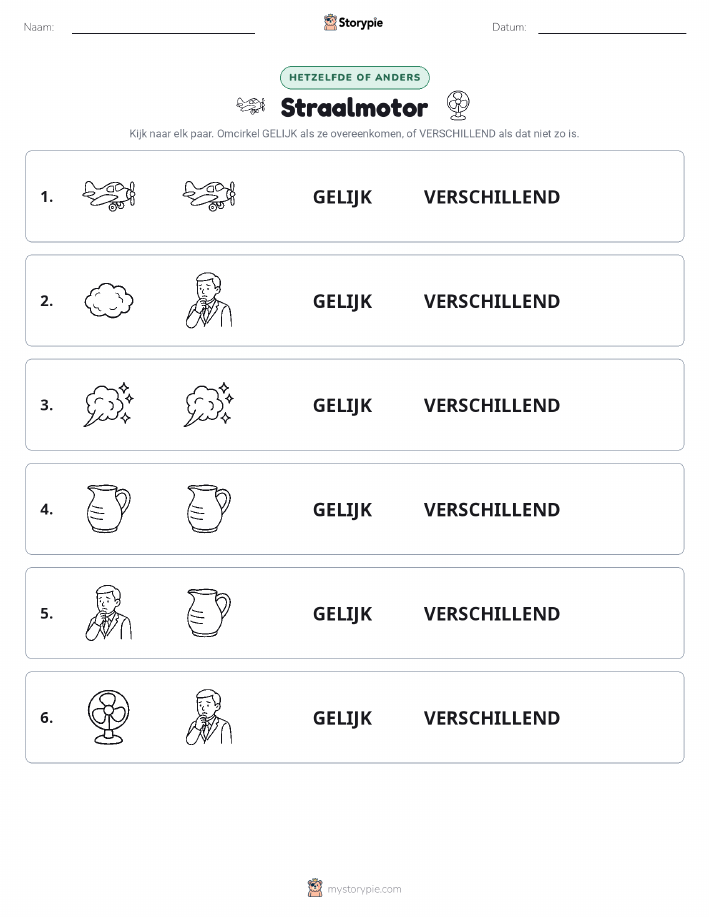 Zelfde of Verschillend