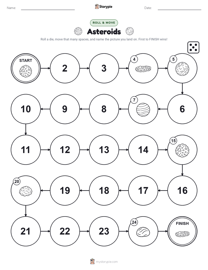 Roll & Move Game